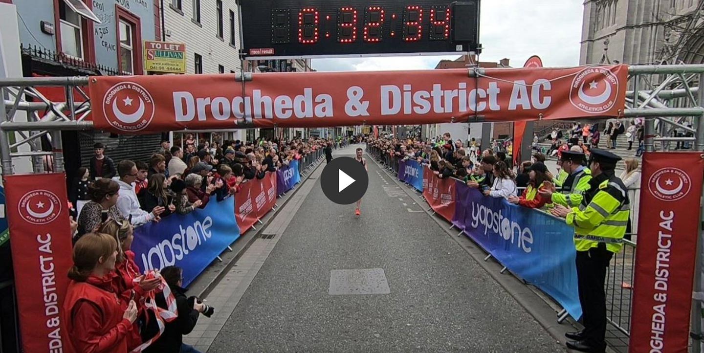 Finish line video